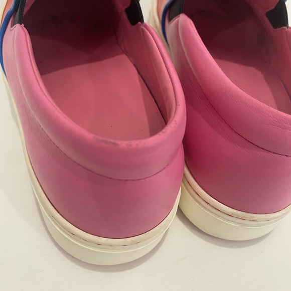 Fendi monster motif leather loafer sneakers - Picture 9 of 16